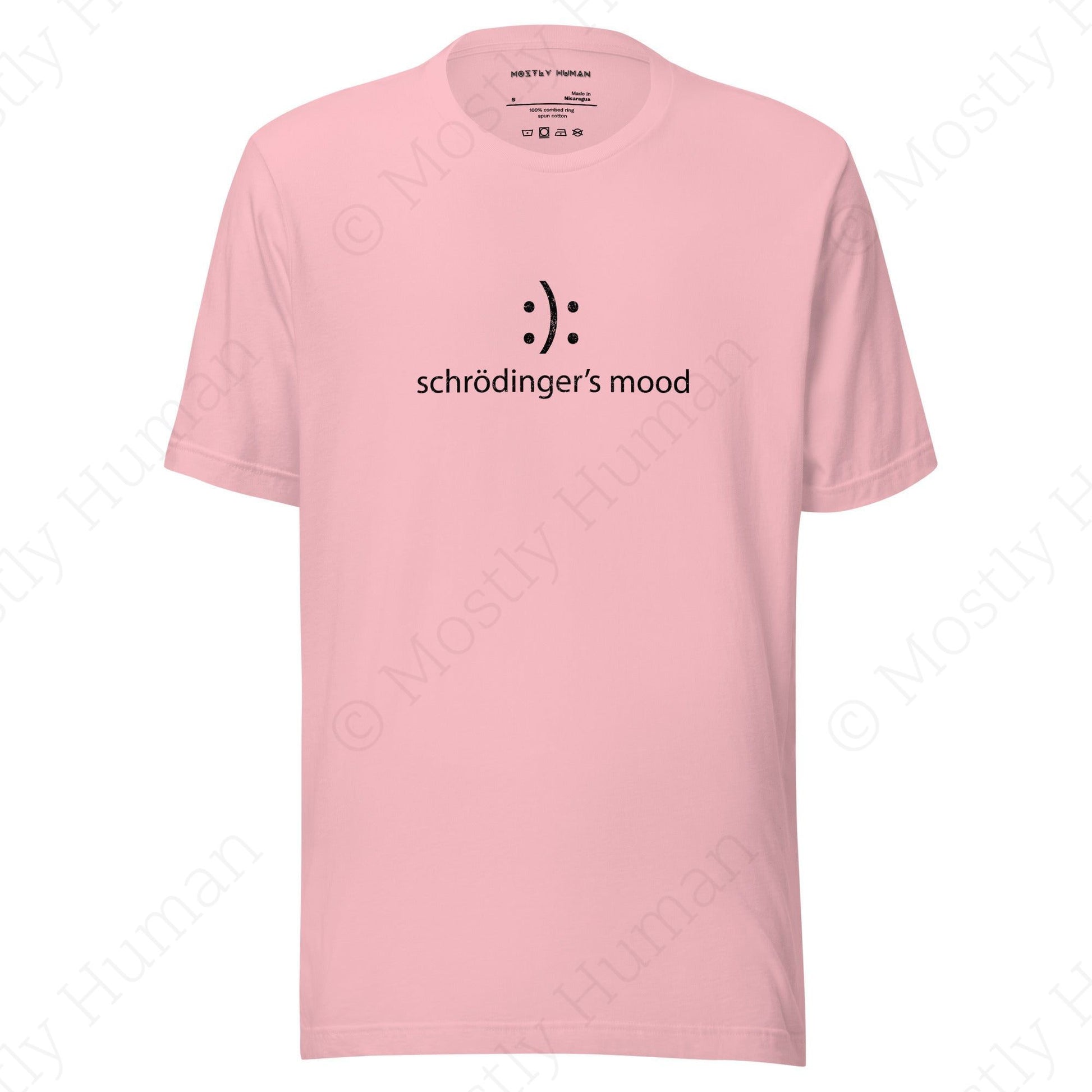 Schrödinger's Mood | Pink Unisex | Mostly Human