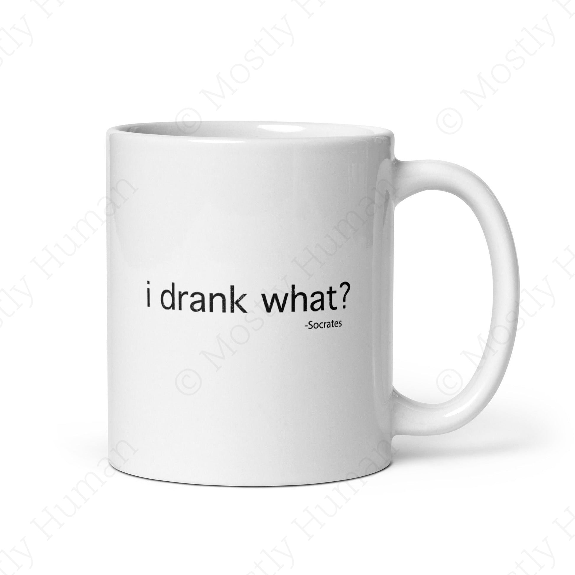 I Drank What? Mug | | Mostly Human