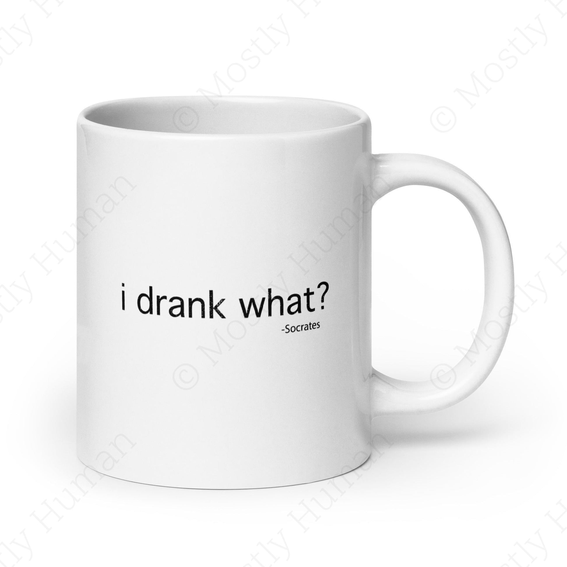 I Drank What? Mug | | Mostly Human