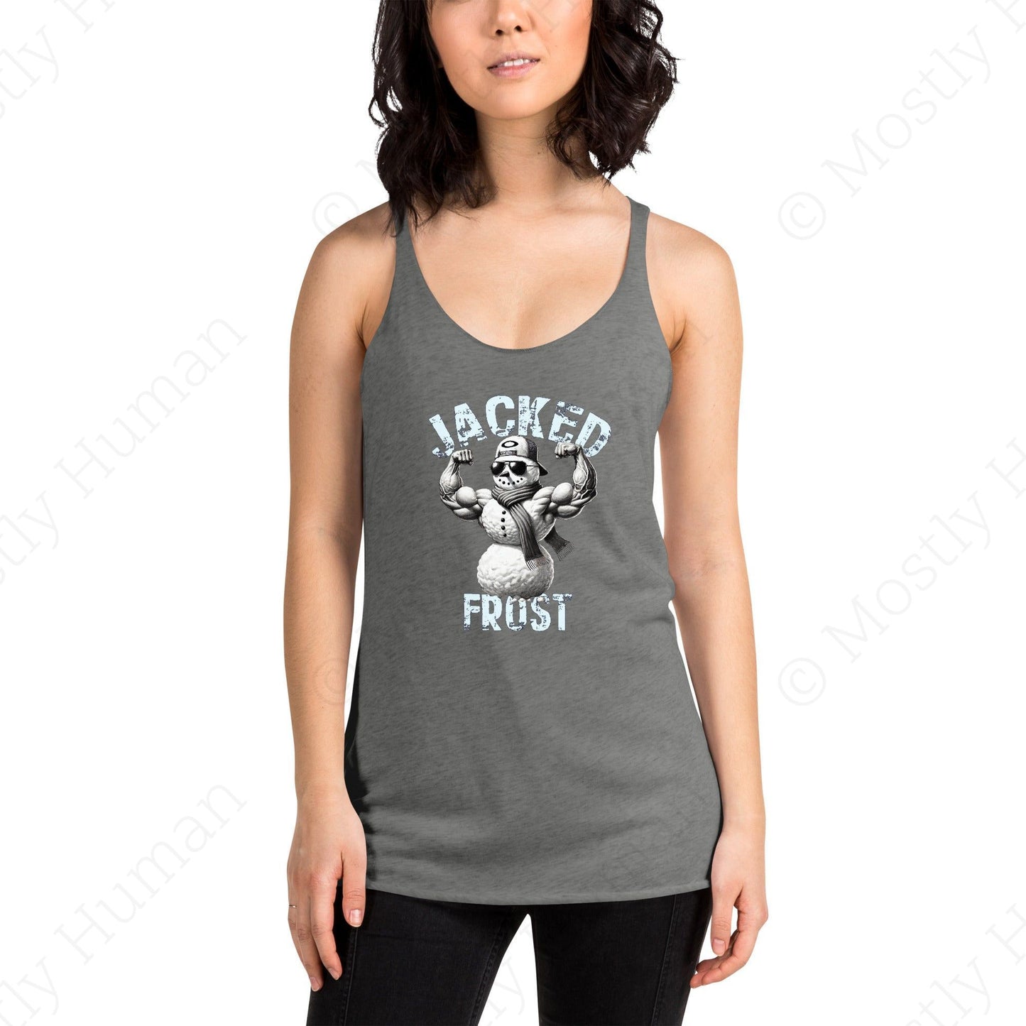 Jacked Frost | Premium Heather Female | Mostly Human