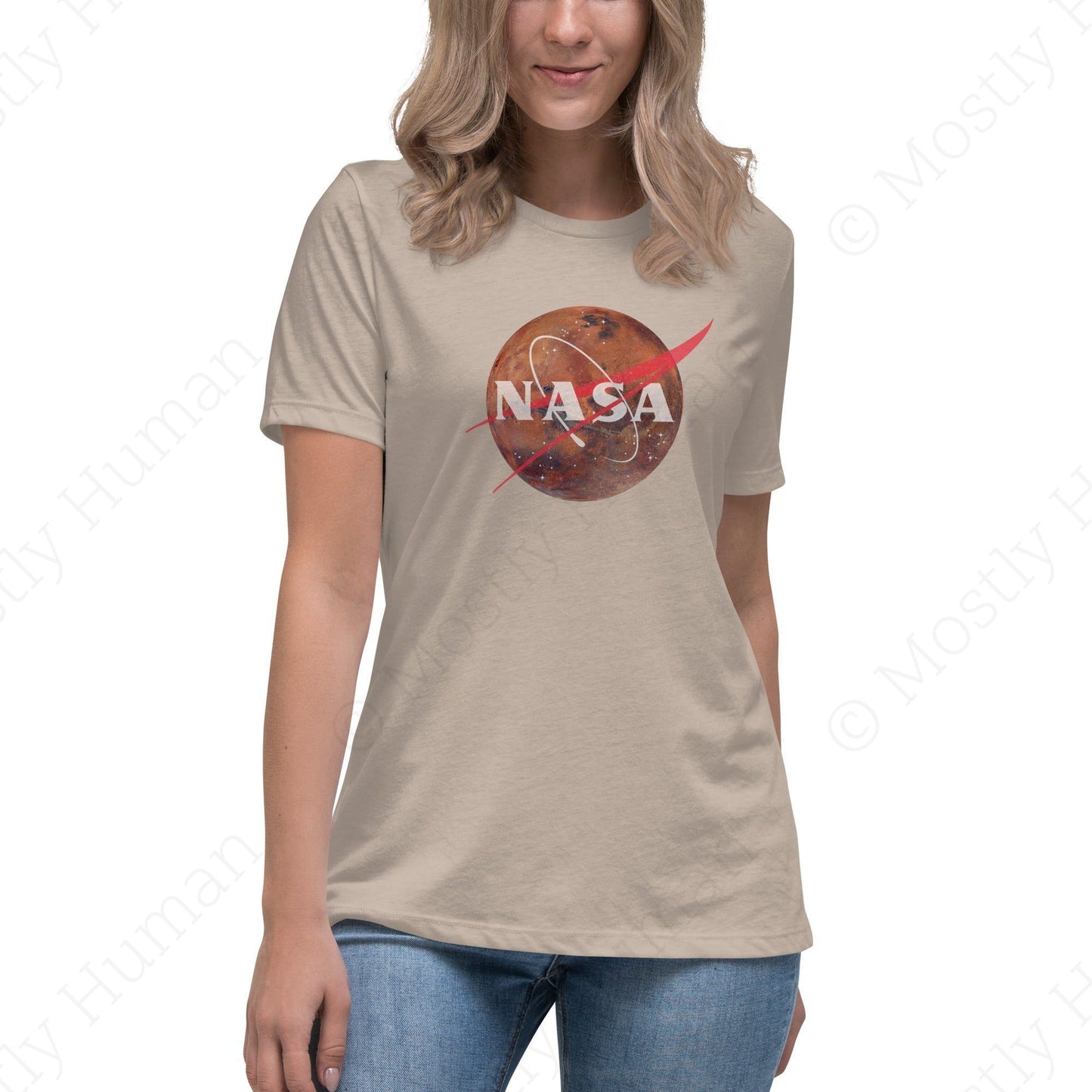 NASA Mars Logo | Heather Stone Female | Mostly Human