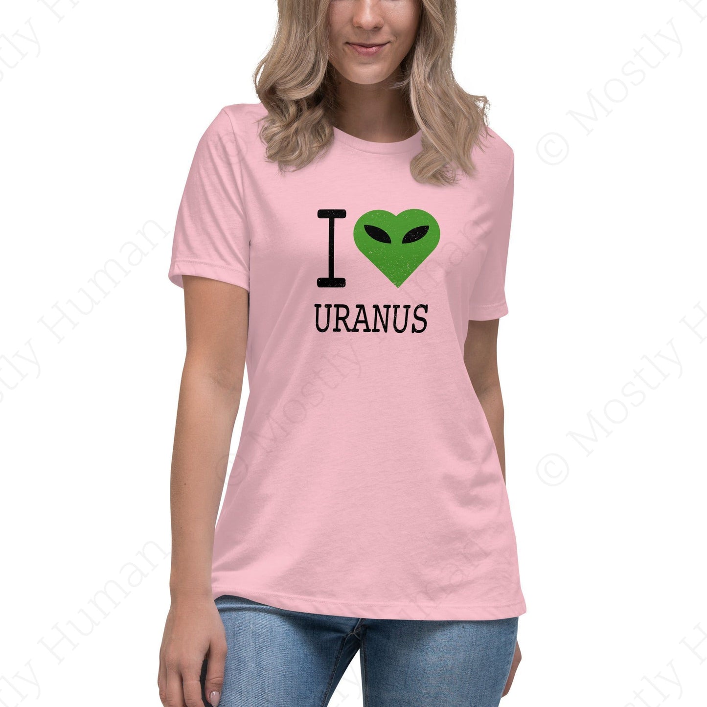 I Love Uranus | Pink Female | Mostly Human